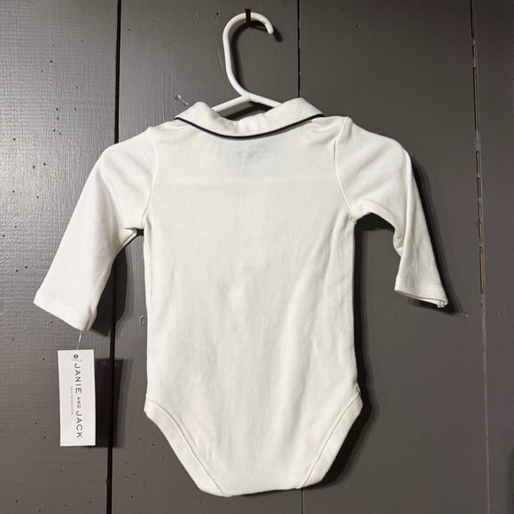 Janie and Jack White Long Sleeve One Piece! Brand new! - Picture 8 of 12